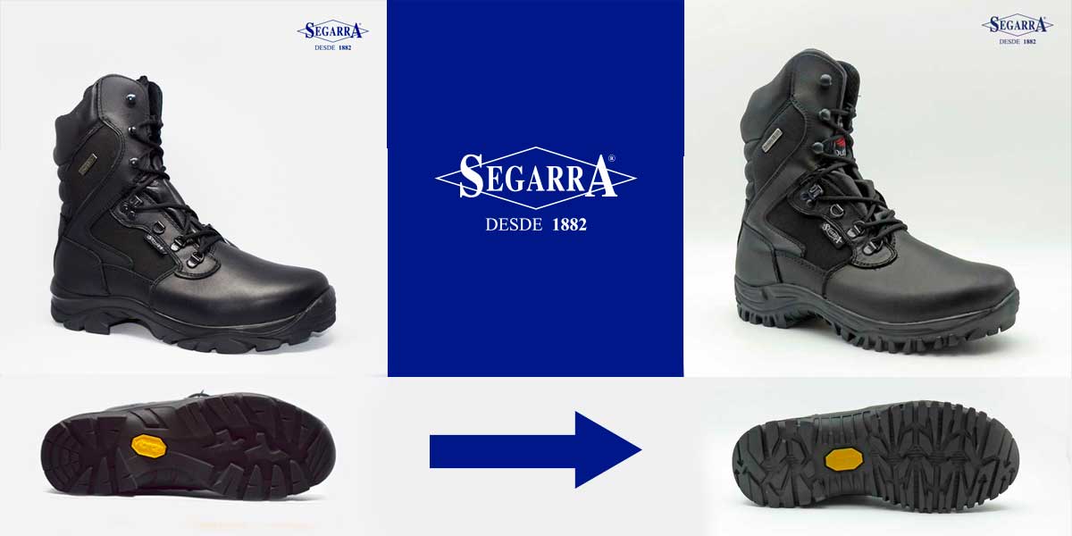 La evolución de las suelas VIBRAM las botas Segarra