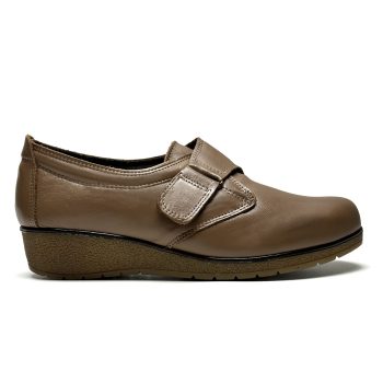 7540 Zapato Velcro Taupe