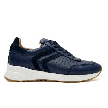1601 Sneaker Piel Marino