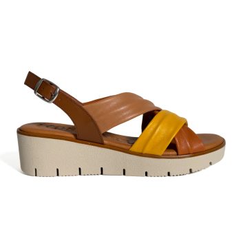 26037 Sandalia Comb.Marrón